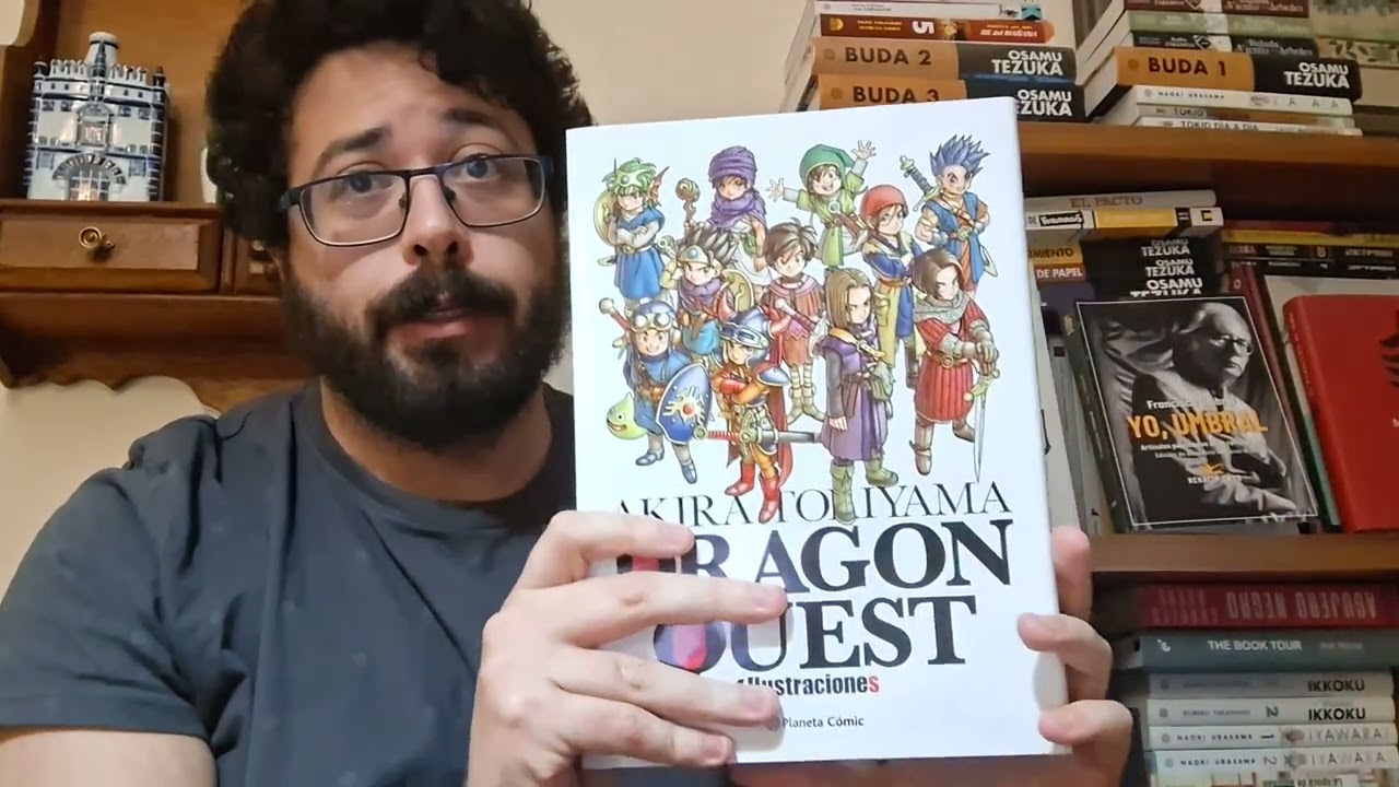 Dragon Quest I & II HD-2D Remake (impresiones) - Reviso un libro de ilustraciones de la saga
