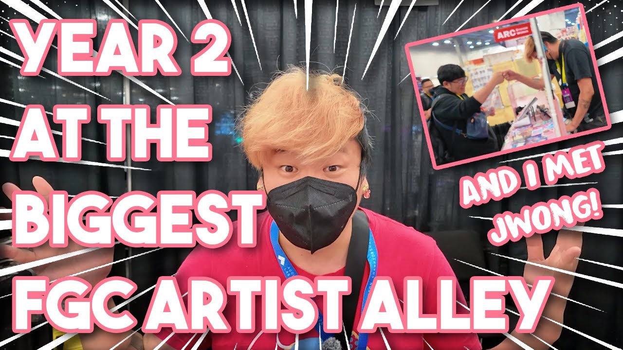 MY FAVORITE ARTIST ALLEY 2ND YEAR IN A ROW | EVO 2025 Artist Alley Vlog