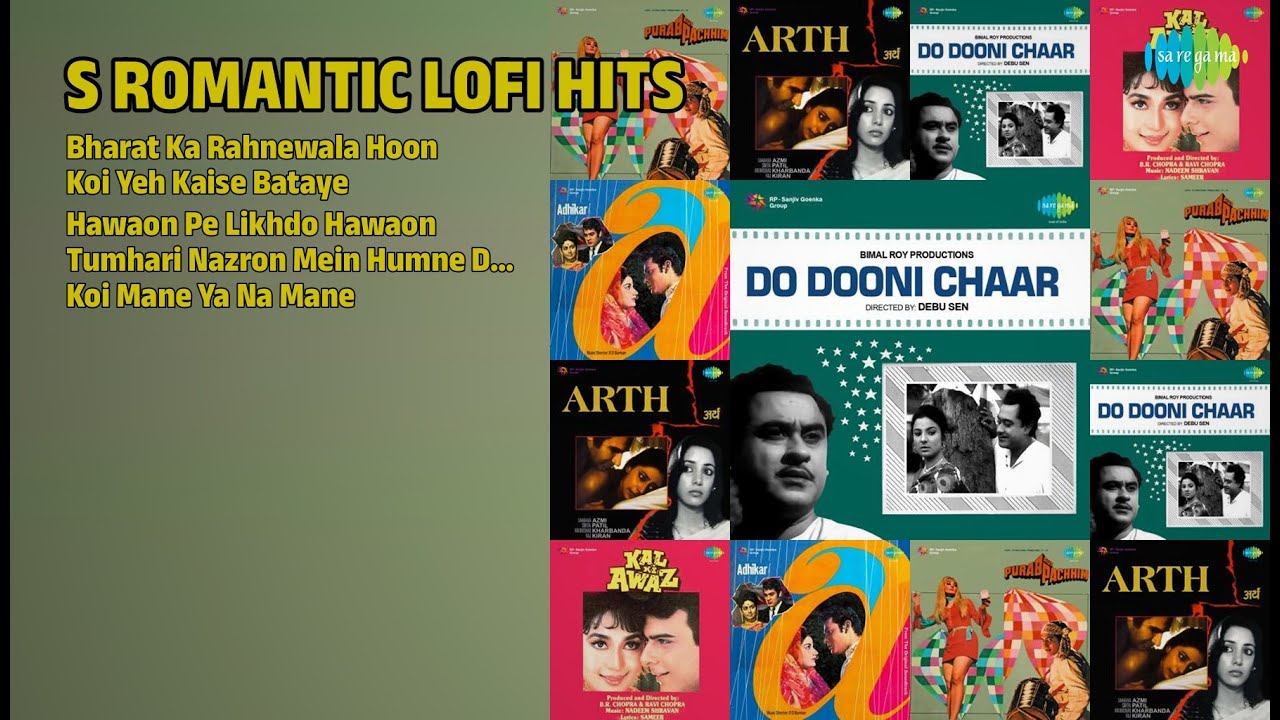 80s Romantic Lofi Jukebox | Anuradha Paudwal Songs | Bharat Ka Rahnewala Hoon