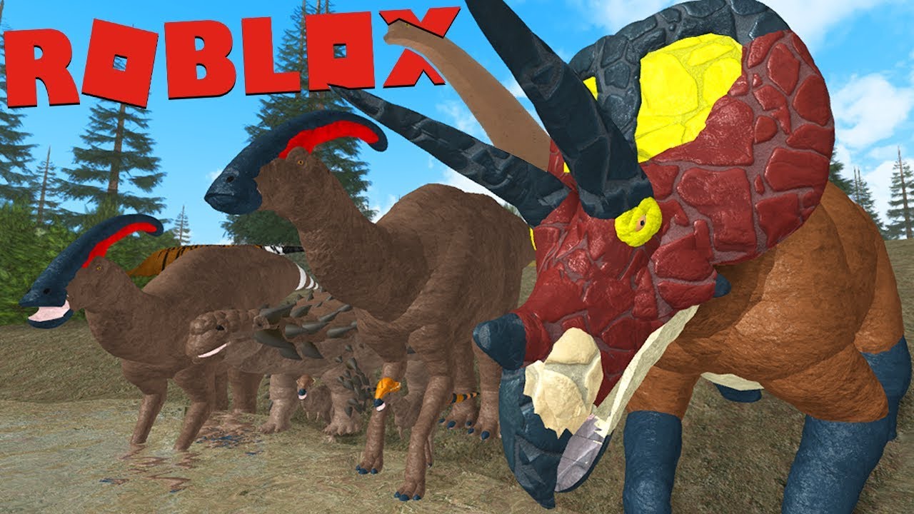 Roblox (Era Of Terror) | Migração!! Super Manada de Dinossauros Herbívoros!! | (PT/BR)