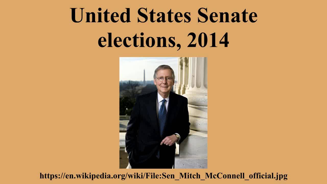 United States Senate elections, 2014
