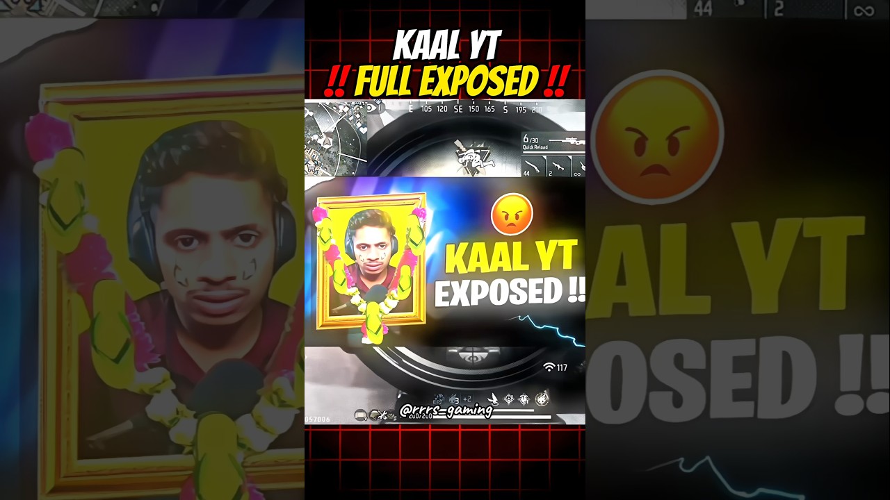 Kaal Yt Exposed 🤯‼️ Reality Of Kaal Yt 🤬‼️ #shortsfeed #freefire #shortvideo