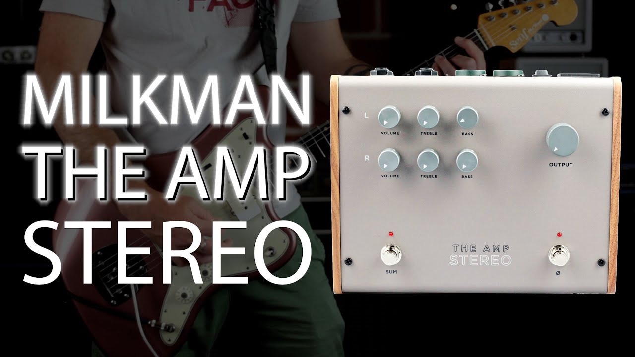 Milkman Sound: The Amp Stereo // Compact Stereo Amplifier