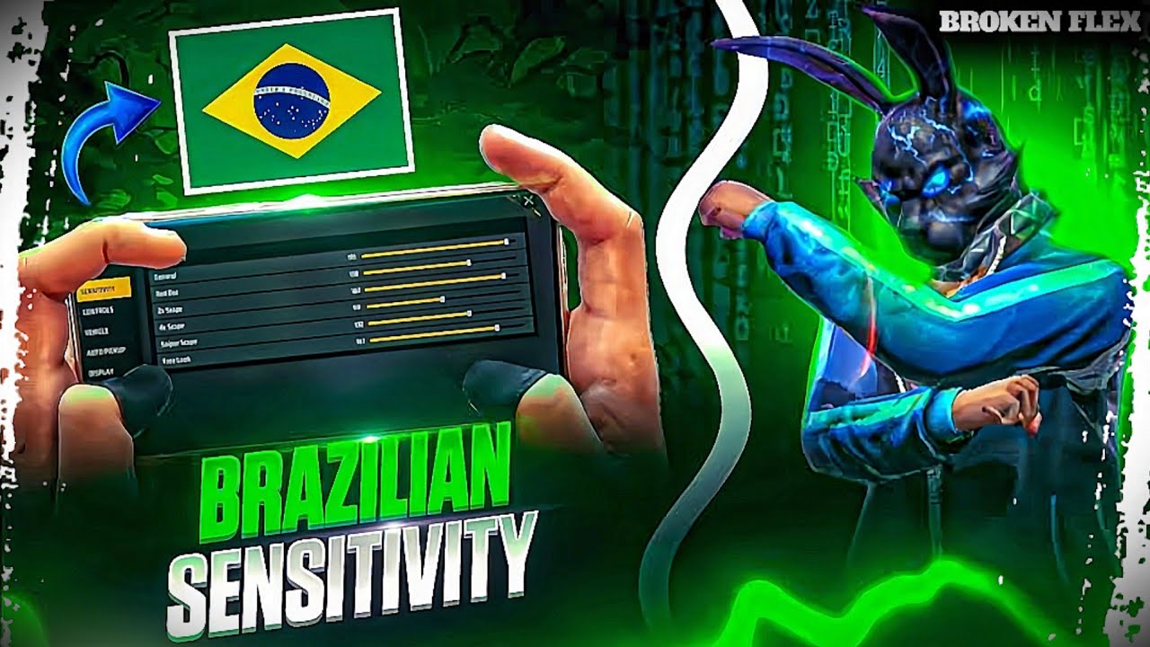BRAZILIAN 🇧🇷SENSI /NO RECOIL ❌💯 WORKING ✅/ FOR ALL DEVICES 📱✅/BEST SENSI /  BROKEN FLXZZ 😲😱