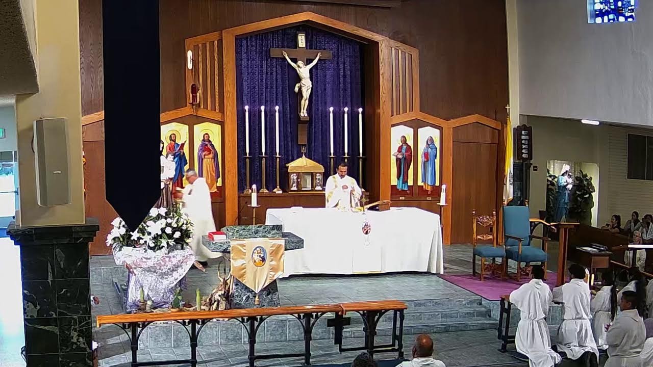 Thursday 6:00 PM Spanish Mass-Jueves 6:00 PM Misa en Espanol