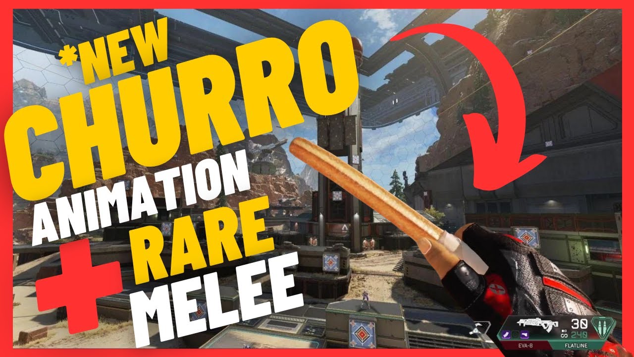 ALL NEW octane HEIRLOOM animations - RARE CHURRO MELEE (updated)