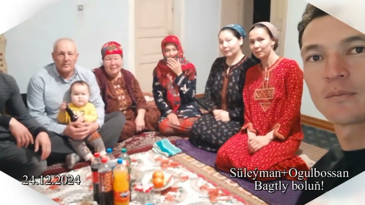 S.Turkmenbasy etrap.Yalkym genesligi Torannyly obasy. Suleyman+Ogulbossan bagtly bolun. 24.12.2024