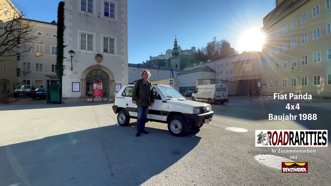 Fiat Panda 4x4 1988 года производства Австрии