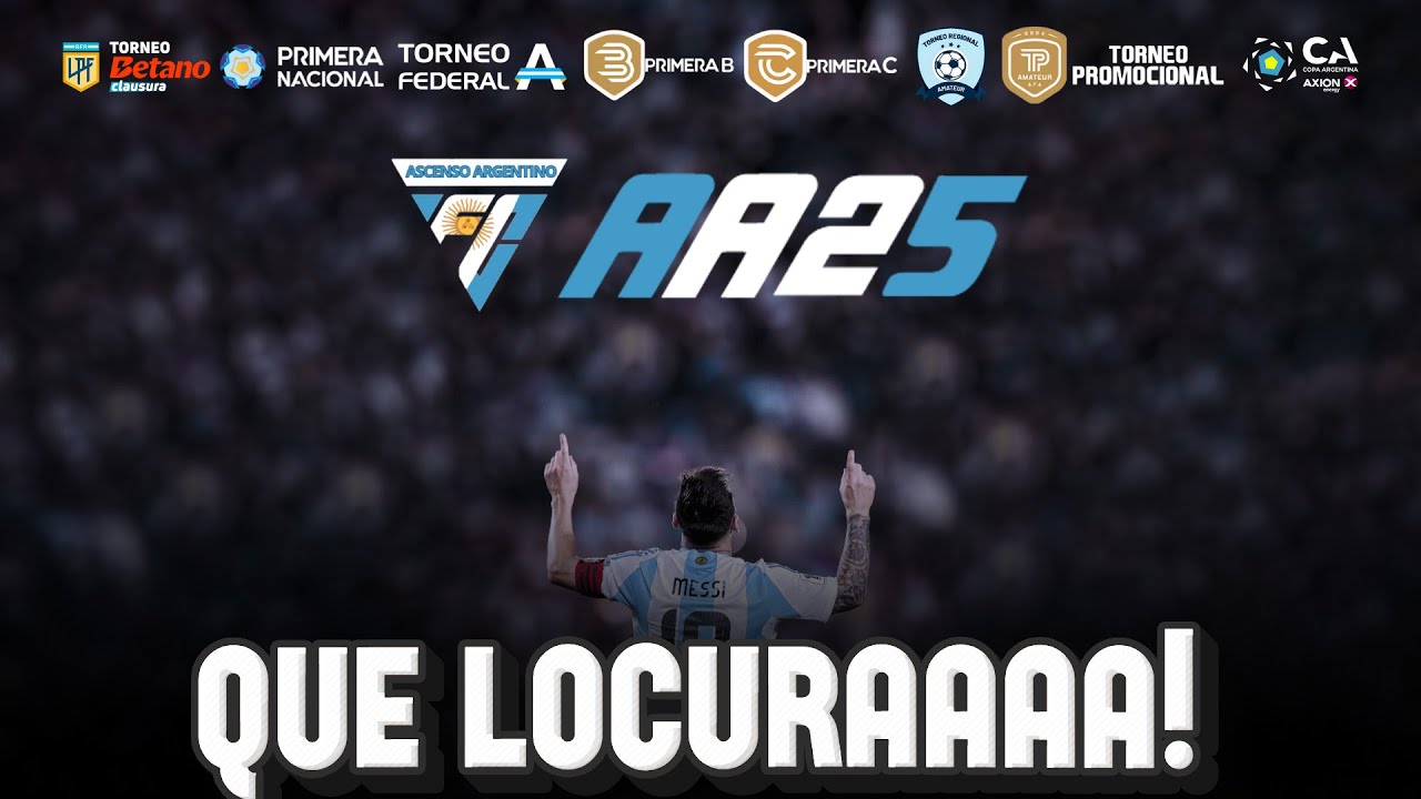 ASCENSO ARGENTINO MOD PARA FC25 !!! TODAS LAS DIVISIONES DE ARGENTINA EN FC GRATIS!!!