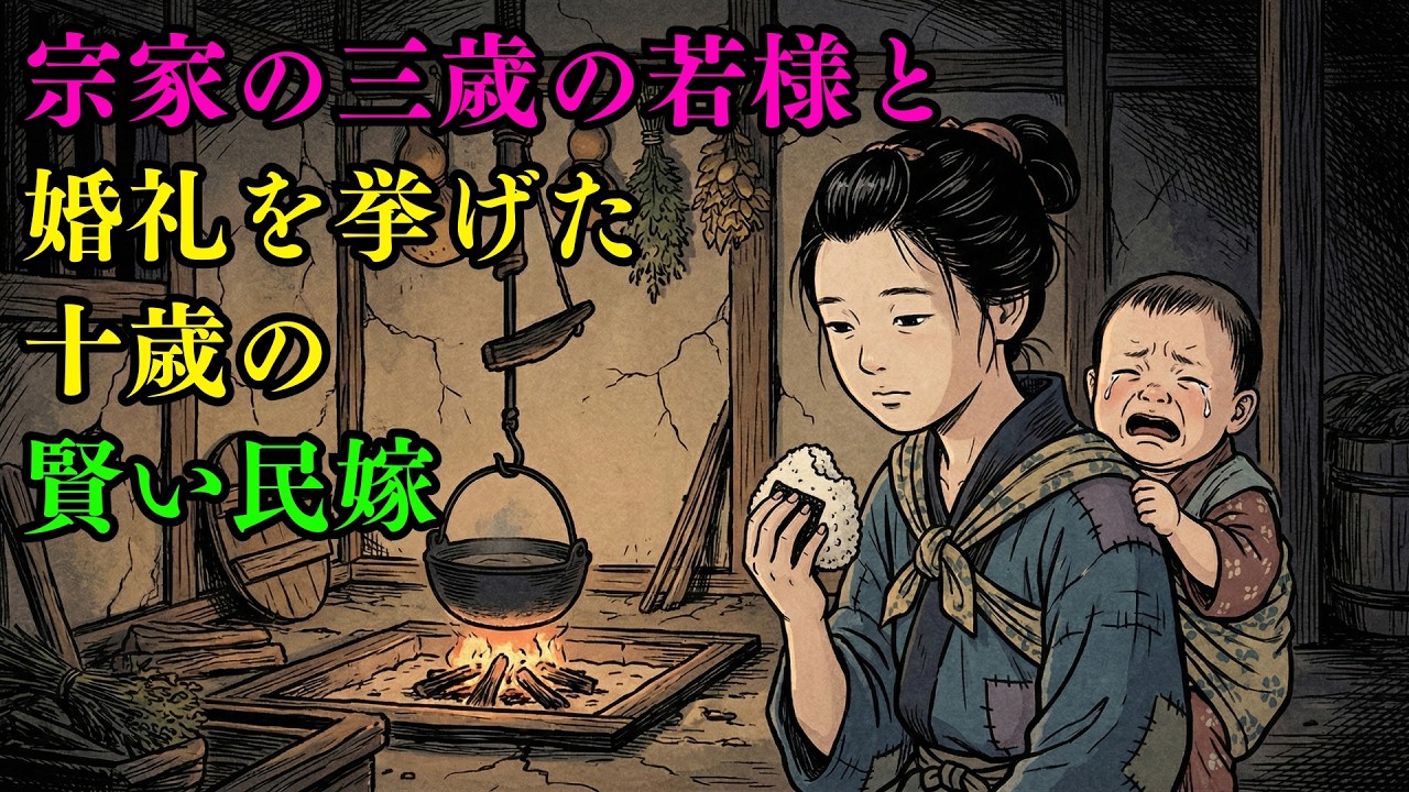 家門を救った幼い嫁の愛。3歳の夫に捧げた10歳の知恵と涙の物語
