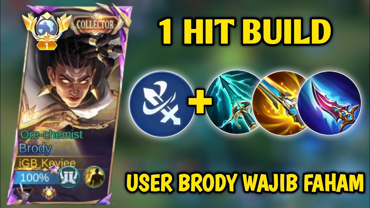 TOP GLOBAL 1 BRODY NEW BEST 1 HIT BUILD 2026 ! TOP GLOBAL BRODY - MLBB