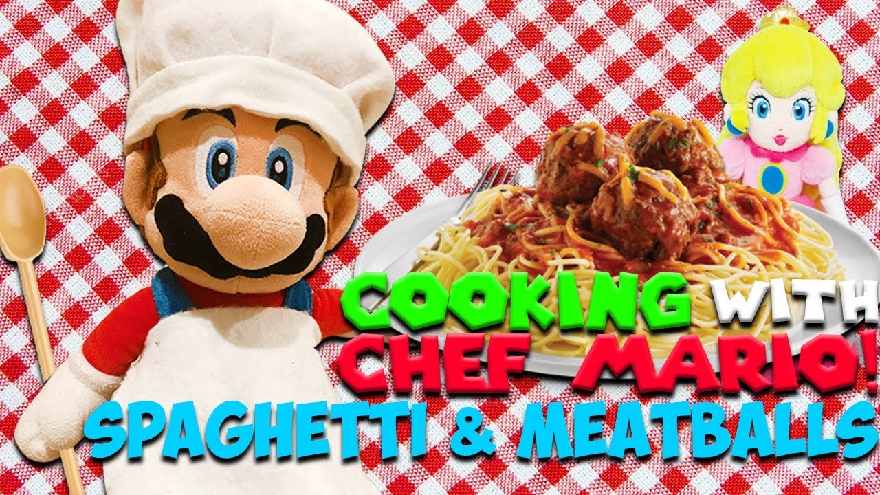 SM134 Short: Cooking With Chef Mario! "Spaghetti & Meatballs"