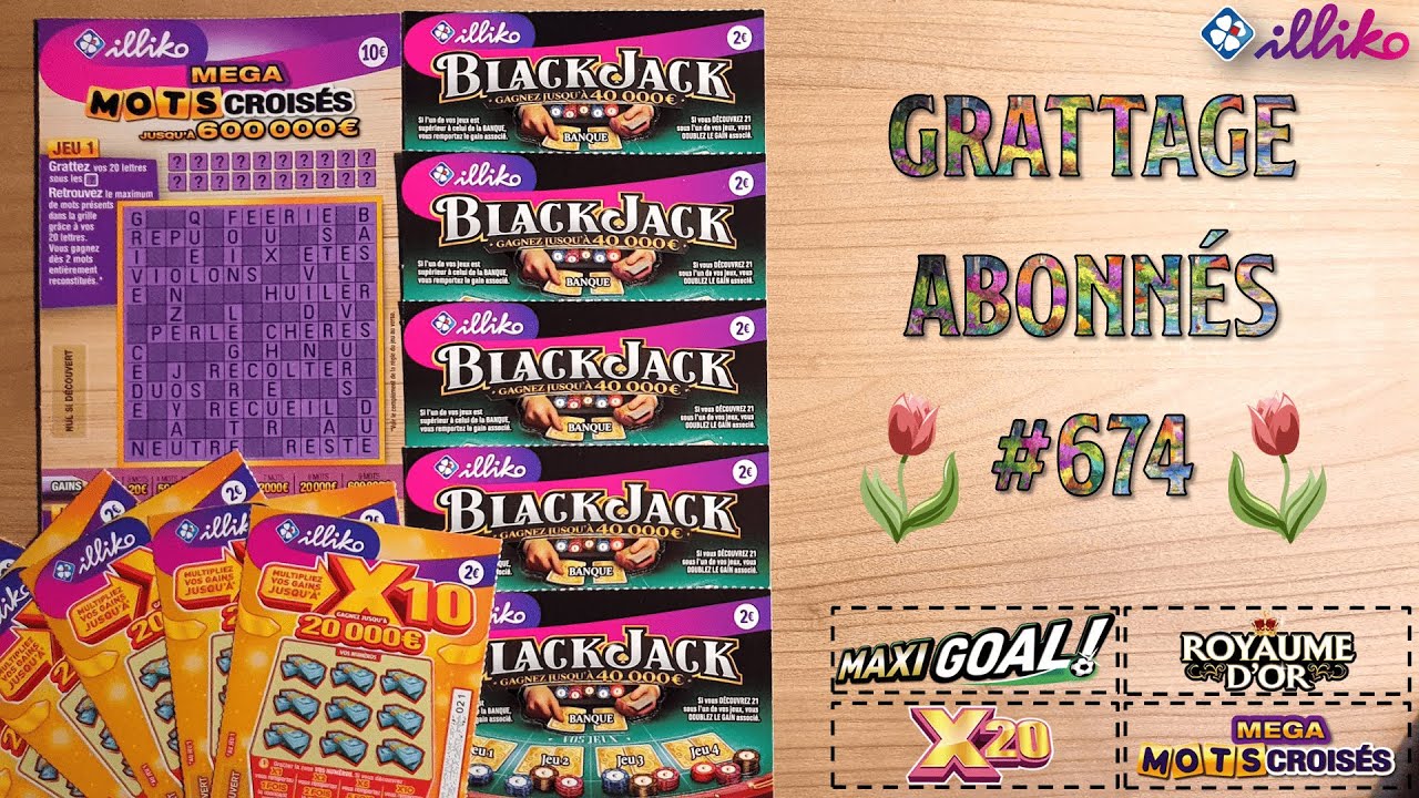 Grattage Abonnés #674 • FDJ/Illiko