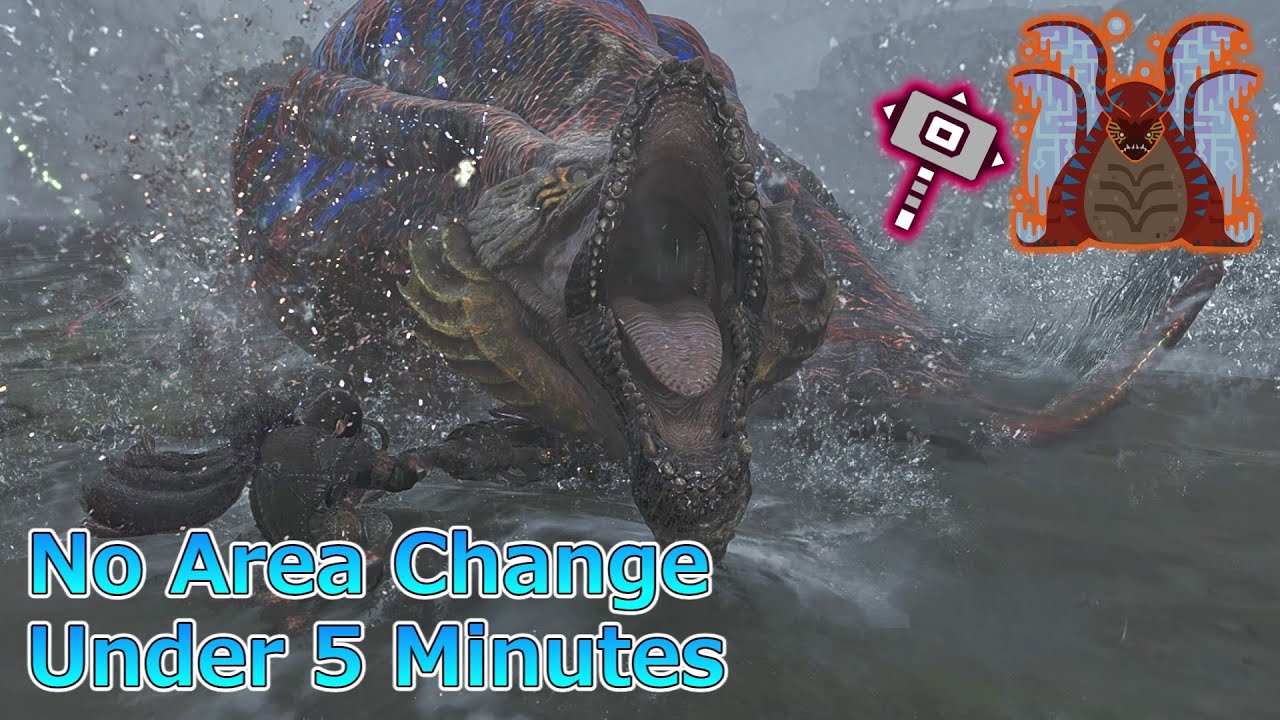 Beat Arch-tempered Uth Duna in under 5 minutes (Solo, Hammer) | Monster Hunter Wilds