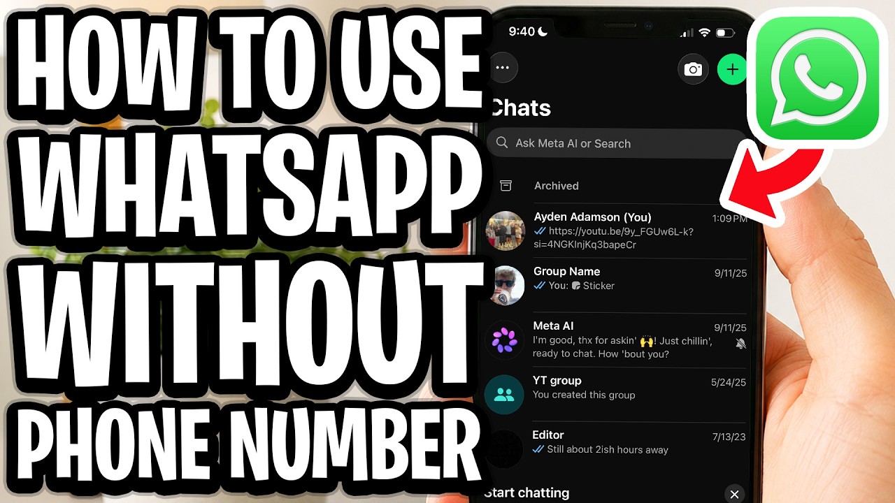Can You Use WhatsApp Without Phone Number - Full Guide