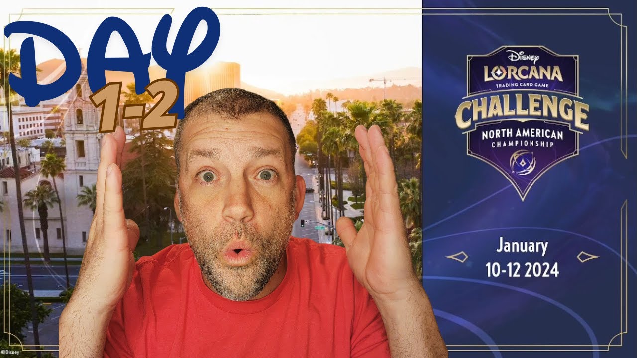 Disney LORCANA | North American Championship VLOG | Day 1-2