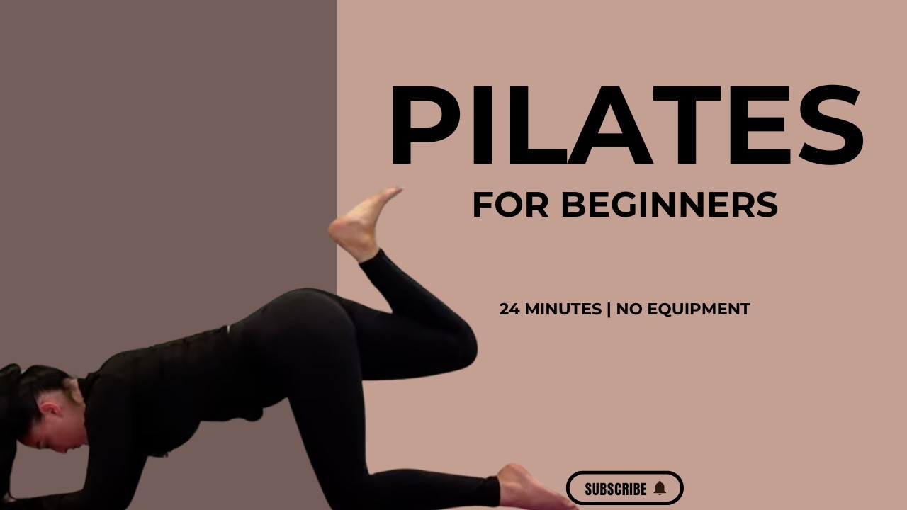 Pilates for Beginners | no equipment | 24 minutes