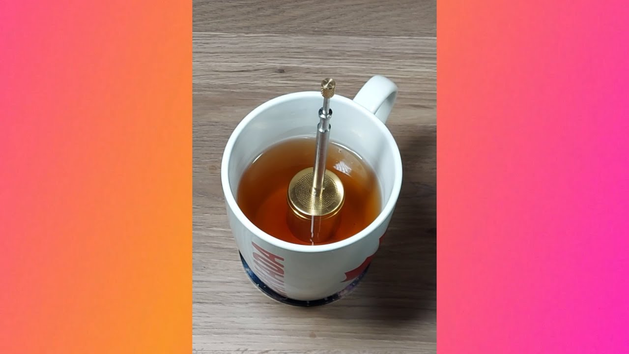 Stainless Steel Coffee And Tea Infuser Unboxing And Review 2023