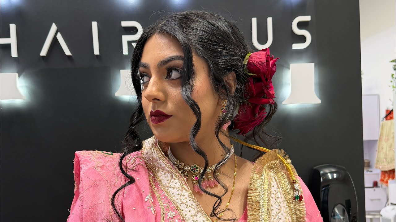Full glam makeup 