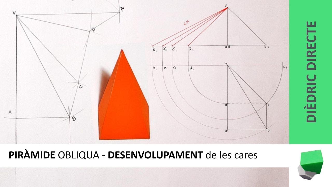 🤔Saps com fer el DESENVOLUPAMENT o desplegament d'una pir&agrave;mide obliqua❓ - PAU 2000 - Di&egrave;dric directe