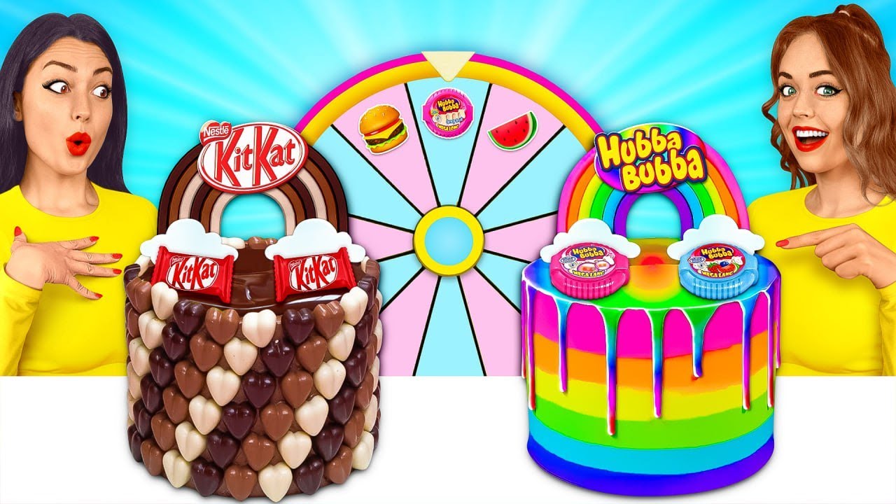 Rich VS Broke Cake Decorating Challenge | Cooking Expensive vs Cheap Sweet by RATATA COOL