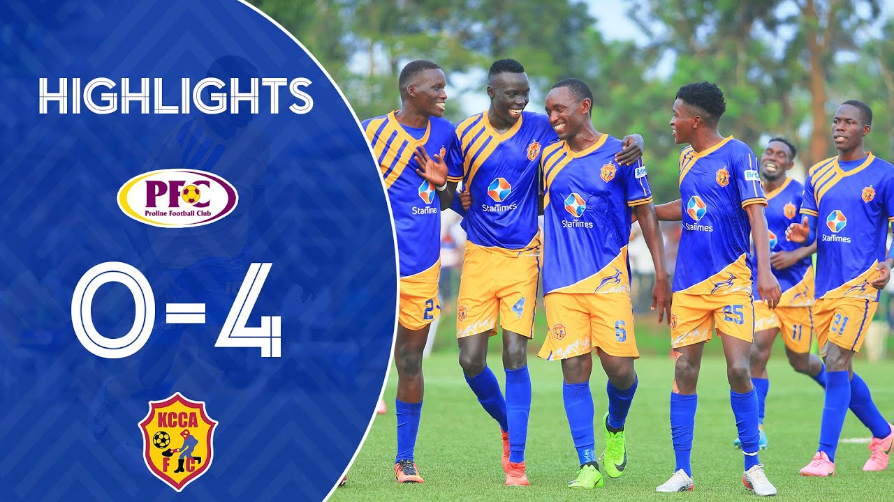 HIGHLIGHTS | PROLINE FC  0 4 KCCA FC