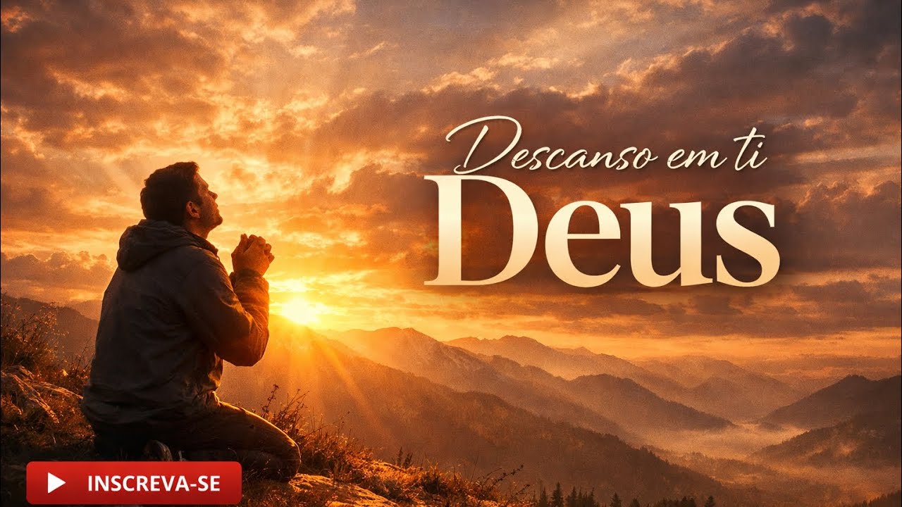 Descanso em Ti Deus 🙏🏽 | Gospel R&B com Coral (Adoração Profunda)