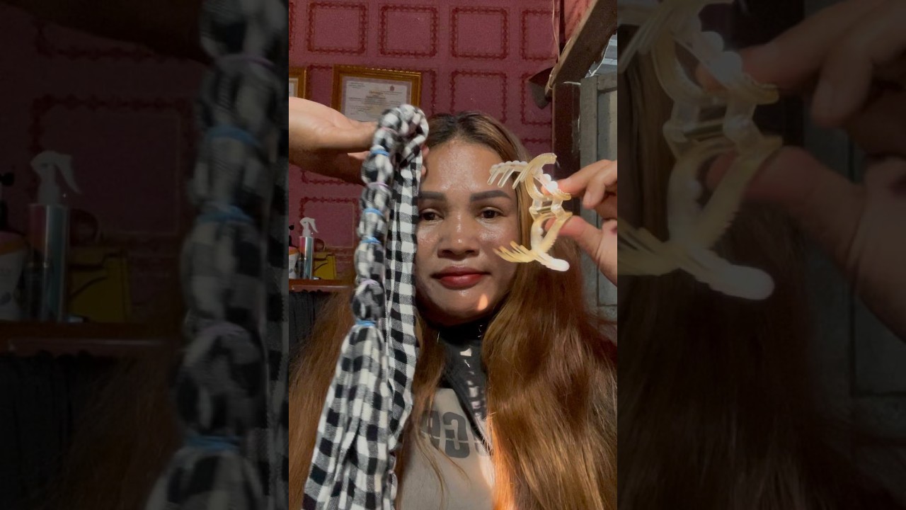 តោះមូសក់ជាមួយក្រម៉ារ