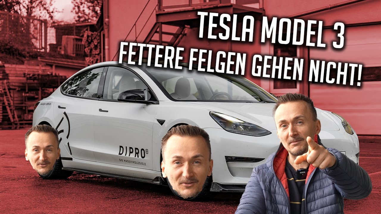 Tesla Model 3 Performance bekommt FETTE Felgen! | Leidet der Comfort?! | lautlos performance