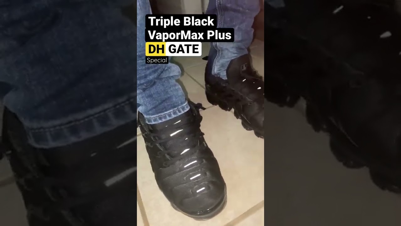&ldquo;TRIPLE BLACK&rdquo; VAPORMAX PLUS from Yeezy2020