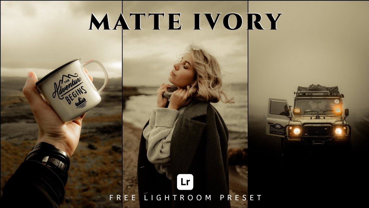 Matte Ivory Preset | Lightroom Mobile Preset Free DNG |  lightroom tutorial | lightroom presets