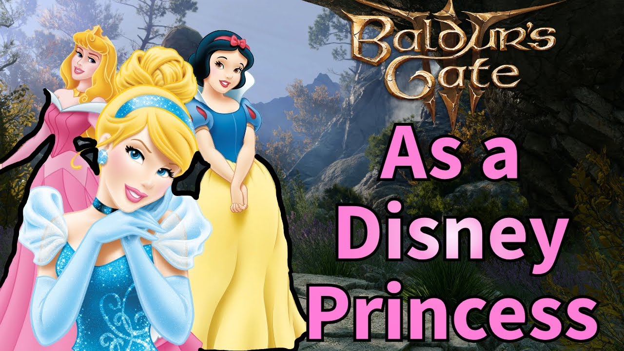 Can you Beat Baldur's Gate 3 as a Disney Princess??