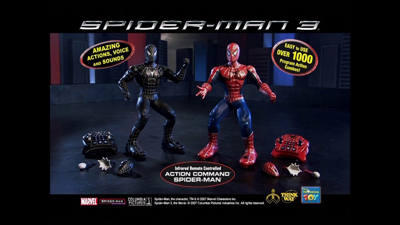 Spider-Man 3 - Action Command Spider Man (Commercial) (Upscaled HD) (2007)