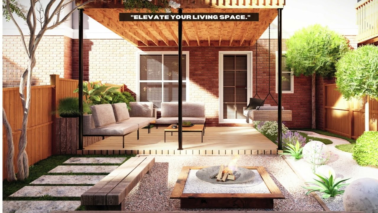 Design Your Dream Outdoor Space #backyardideas #patiodesign #outdoorlivingspace #backyarddesigns
