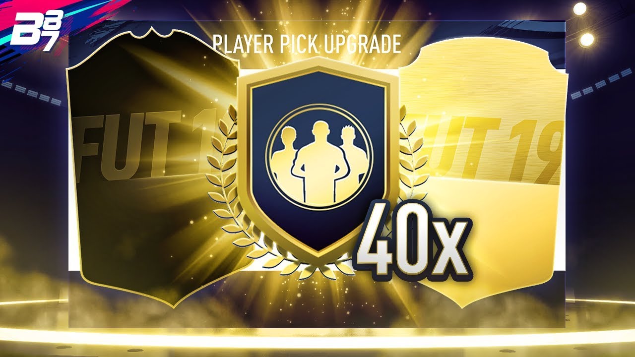40 80+ PLAYER PICK UPGRADE PACKS! HUGE PULL! | FIFA 19 ULTIMATE TEAM PACK OPENING!