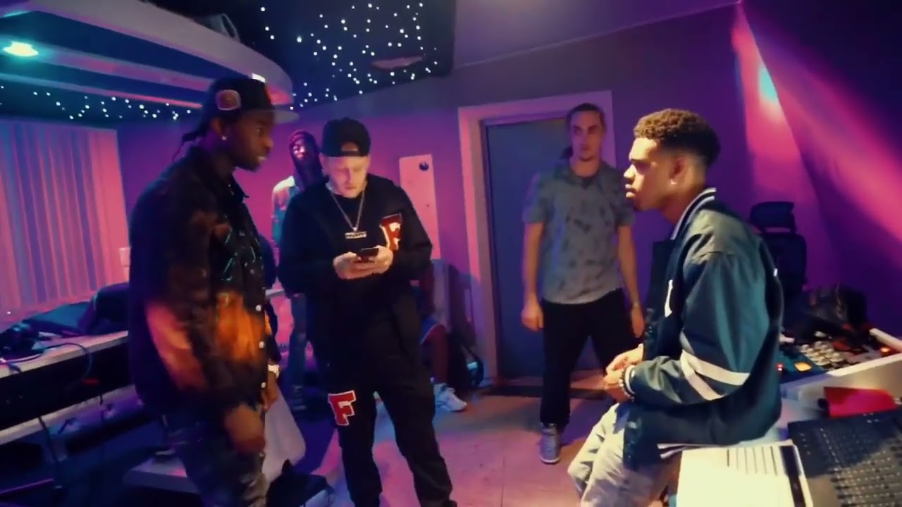 Pop Smoke in studio with NBA YoungBoy's brother, showing UNRELEASED song with Dave East