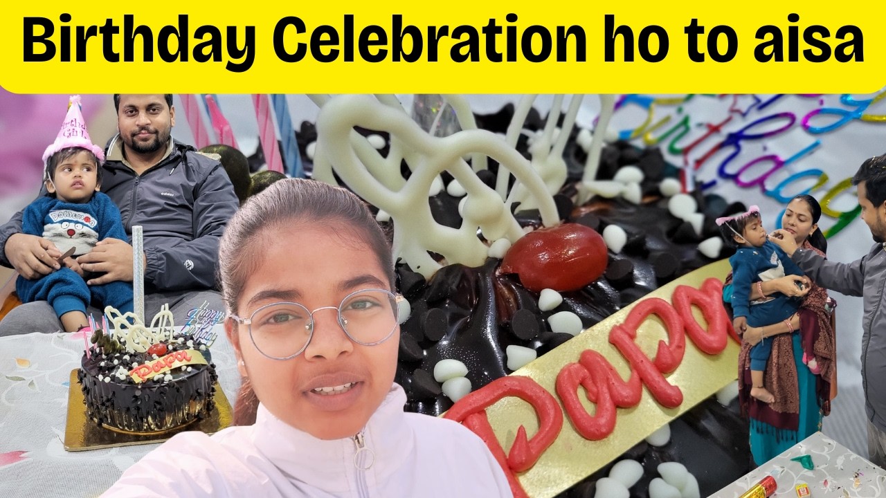 Mamu Ka Birthday Celebration 🥳 | Family Party Time