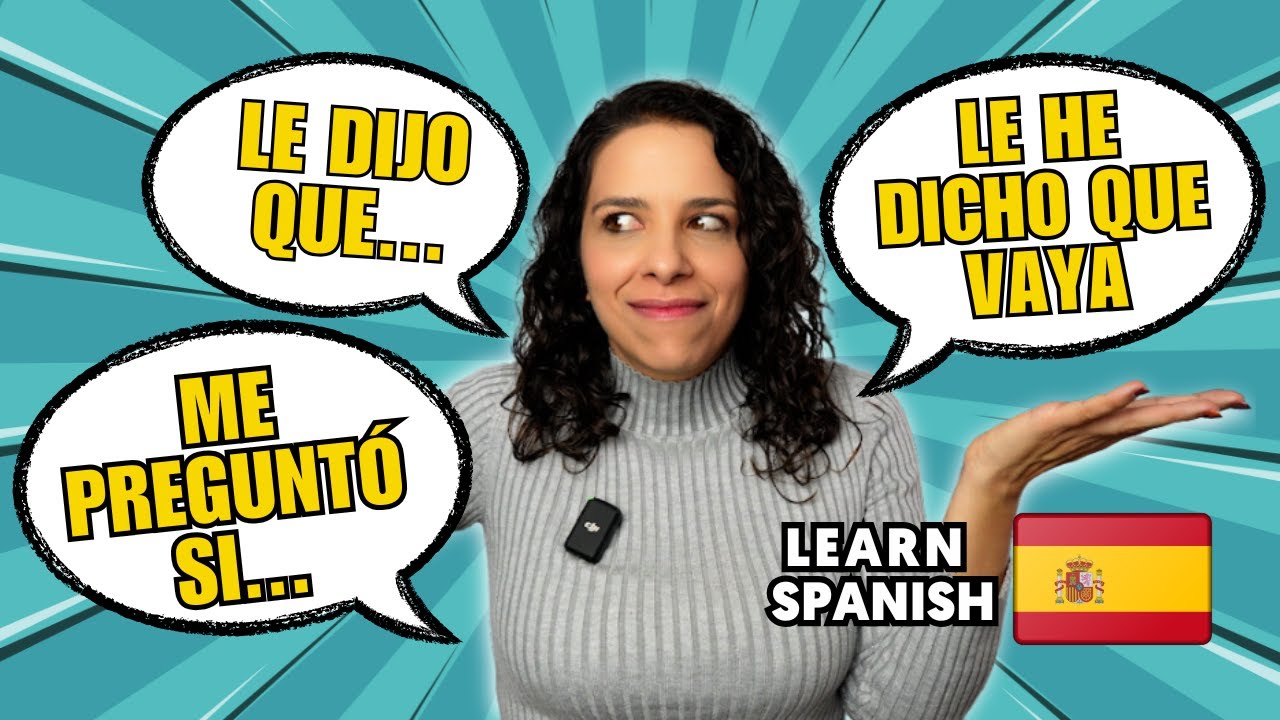 🗣️COTILLEAR en español: Estilo indirecto