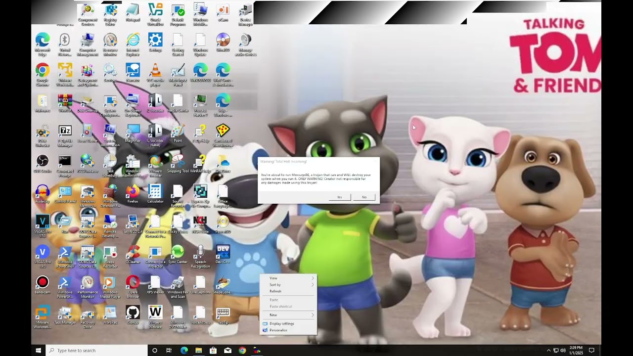 Pandemonium2.0-beta.exe while running Mercuryx86.exe