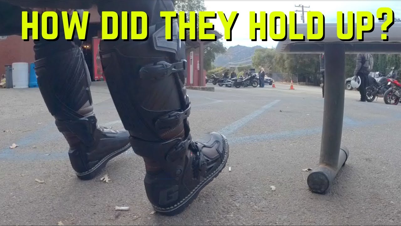 I CRASHED on My FIRST RIDE with Gaerne Fastback Endurance Enduro Boots!