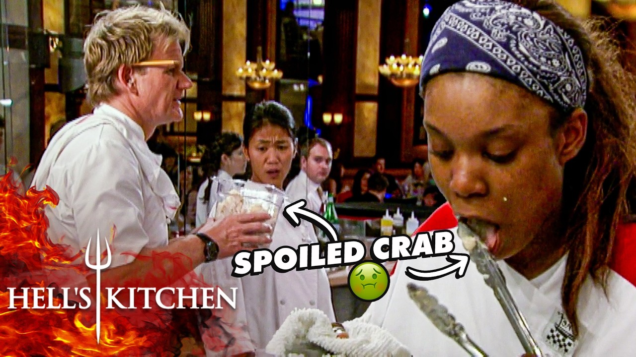 Ramsay's Furious as Chefs Try to Serve Spoiled Crab & Trash Spaghetti | Hell's Kitchen Full Service