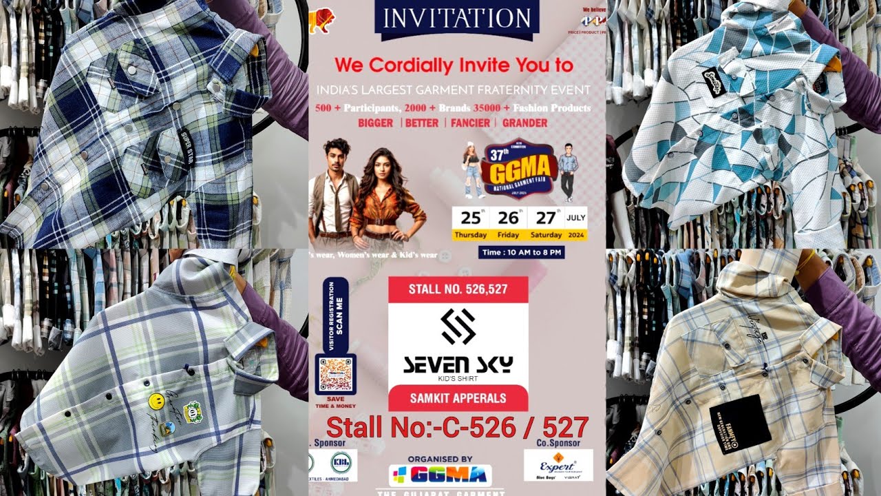 Rs:-150🔥/Ahmedabad Kids Wear Manufacturer/Kids Wear wholesale market/Kids Wear Shirt Manufacturer