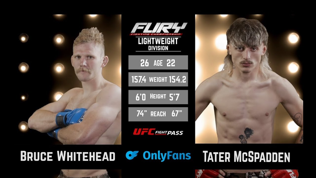 Fury 79 Prelims Bruce Whitehead vs Tater McSpadden