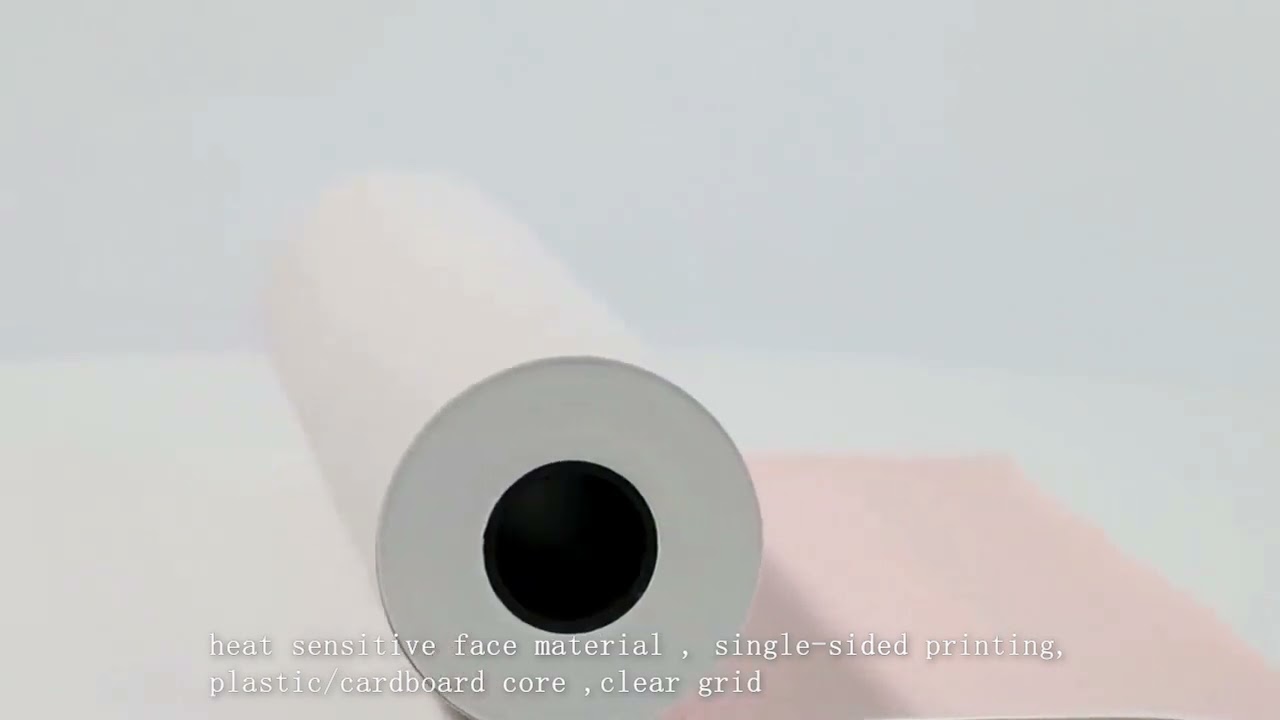 Medical recording paper roll ECG paper thermal paper roll for hospital