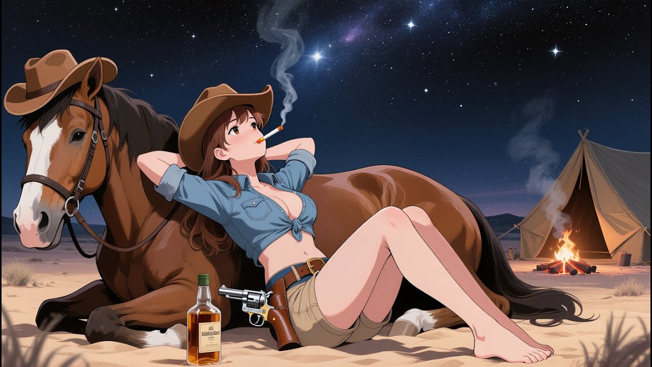 Vapor Trails & Whiskey Nights | Synthwave Bluegrass Fusion