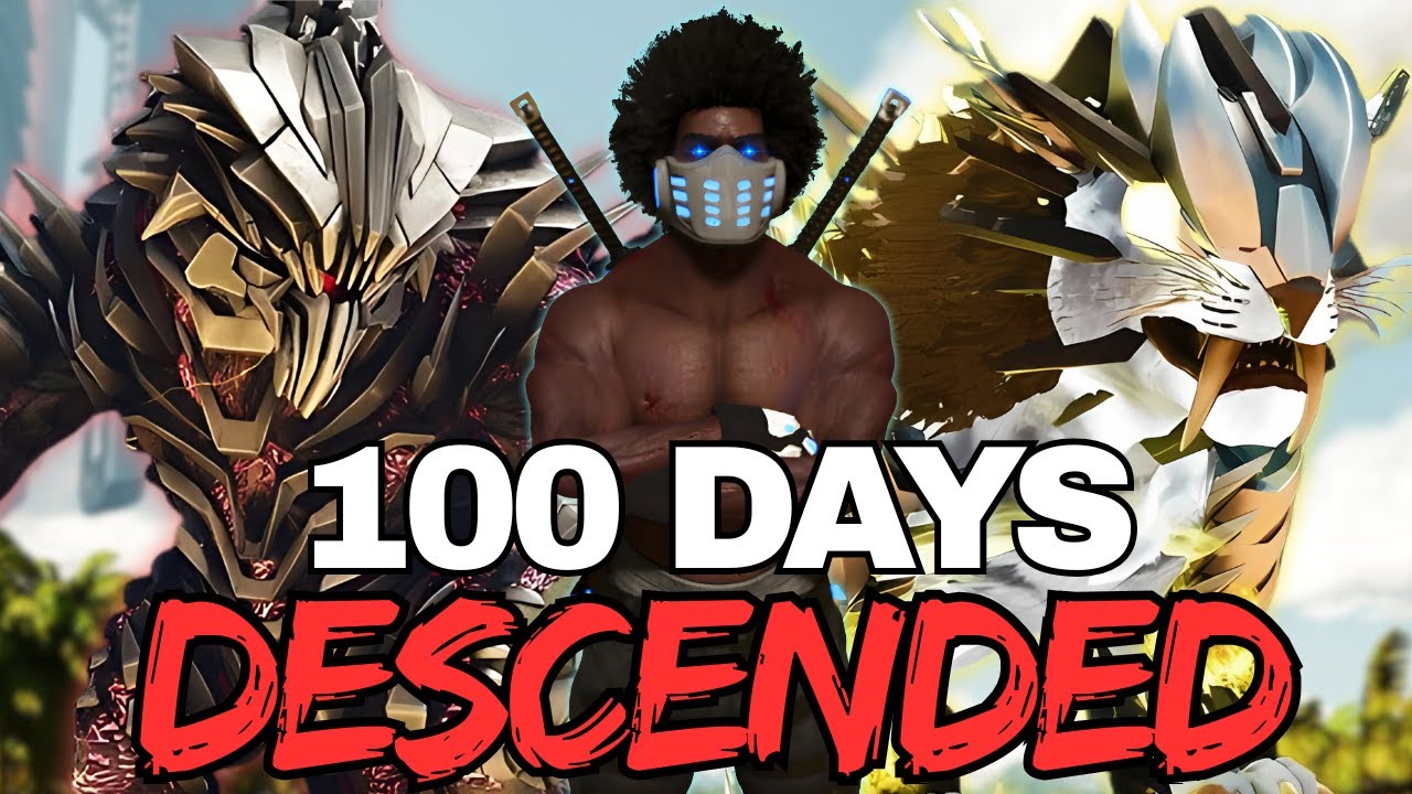 I Survived 100 Days in Ark Descended... You won't believe what happened! (part 1)