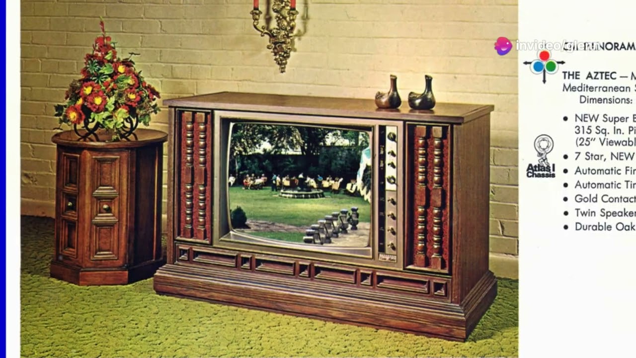 Journey back to 1971, where Curtis Mathes Ruled the Airwaves with Their Stunning Color Televisions