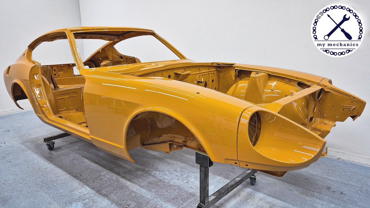 Реставрация Datsun 240Z — время покраски, часть 5