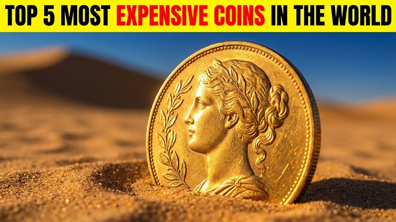 “5 Coins That Can Make You A Billionaire! Top 5 Most Expensive Coins In The Word”