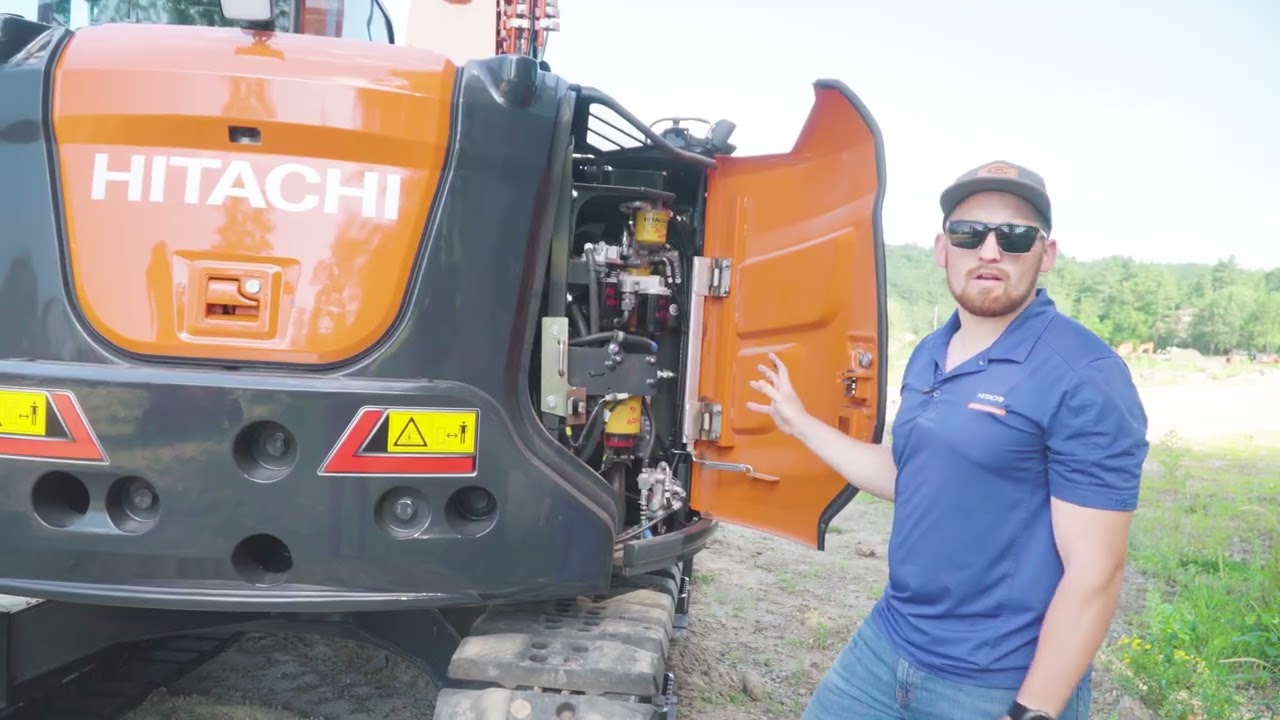Hitachi's NEW ZX75-7 Excavator!